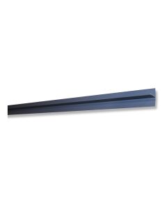 Cover profile PVC clipped 6000 f/PP panel slotted