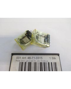 Relay IDEC Grey 2 pol AC 24V RY2S-UL