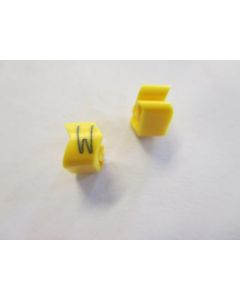Cable noticeable clip 2-4 yellow/black W   diameter 4-10mm