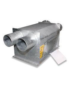 Lower part f/silo boot M 75 2-line 1directon 1x contin. aug
