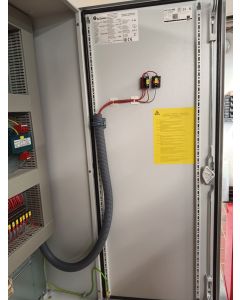 Control cabinet longitudinal egg collection