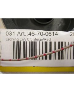 Cable Livy 0.5 Beige/Red