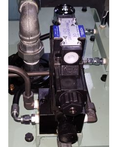 Solenoid valve for outlet cylinder