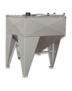 Mixing tank SST -S-  250L V2 welded 940x940x1140mm 3pt weigh
