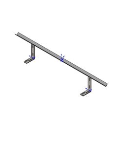 Suction hose holder for mixing tank
