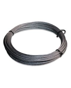 Wire rope 6mm galvanized 20m cpl 850kg for halving loads