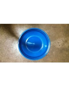 PAN UNIGROW 13" [330mm] BLUE PLST 24DEG "V" BOTTOM