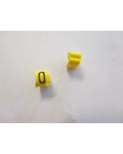 Cable noticeable clip 1-3 yellow/black 0   diameter 2.5-5mm