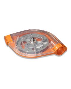Corner 90° PA6 GF30 / transparent + wheel PA 6.6 cpl DR1500