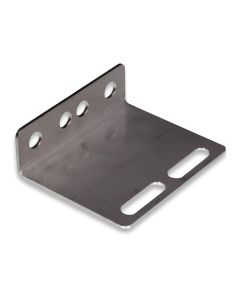 Angle plate SST for housing 35N at twin pipe / wall
