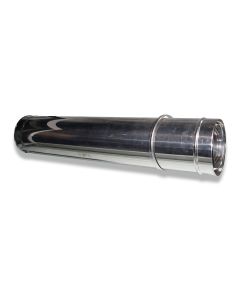 Chimney pipe 1m extension double wall f/RGA100