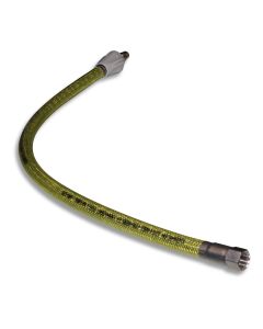 Gas hose w/connector plug ND12-1000 SST 1/2"fm w/plastic coa