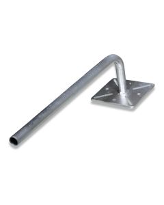 Anti-resting bow galv for farrowing crate FLB