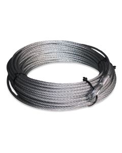 Wire rope 6mm galvanized 30m cpl 850kg for halving loads