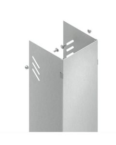 Cladding 203x209x3000mm steel hot-dip incl. accessories