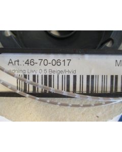 Cable Livy 0.5 Beige/White