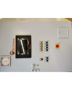 Control panel farm feed supply 4x daily silo
