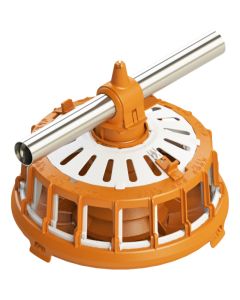 Feed pan cpl FXB360 for tube    dia 45 BB-rearing & product.