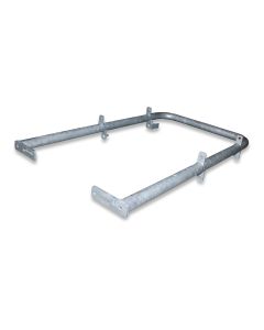 Tube frame f/bracket exit rh farrowing crate 4-post FLB