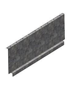 Closure vertical front upper bottom - Hopper 3000L