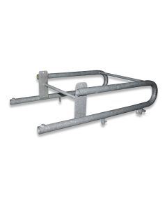 Bracket diagon. exit lh for farrowing crate 4-post FLB