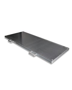 Dirt plate 1000lg rod-/curve-conv 350/4750