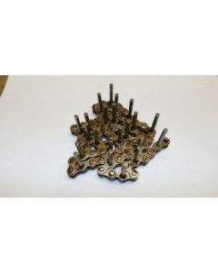CHAIN,#35,24.38"L,W/1.00"L EXT PINS,1-1/8" SPACING,W/CONN