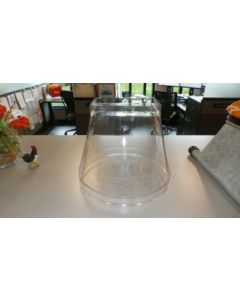 BOOT,TRANSFER,SINGLE,STRAIGHT,16",TRANSPARENT CLEAR PC