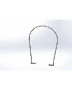 Clamp f/rain cover f/feed valve DR1500