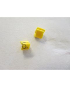 Cable noticeable clip 1-3 yellow/black 6   diameter 2.5-5mm