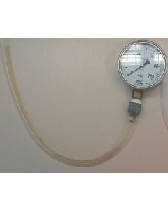 Manometer w/hose and measuring nipple JetMaster GP40-GP120