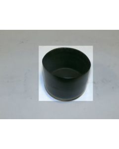 Plastic cap 2.00"IDx1.50"lg black f/auger feeder shaft assem