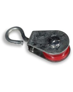 Pulley   7/8" 22.2mm plastic with split strap