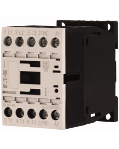 Contactor DILM 24V 50/60Hz 7A 3 main contacts 1 NC contact
