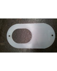 Strap out Ø60 for discharge pig