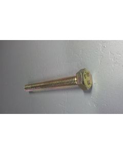 Hexagon head screw M8x70 DIN 933 8.8 yellow zinc