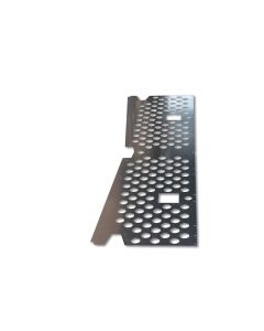 Sheet metal partition upper tier Step 24-18 V16 holes