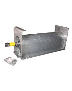Extension 0.55m f/auger K150 w/2 flanges, interm beari+cover