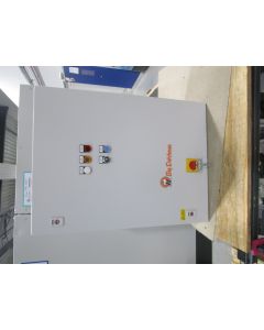 Switch cabinet egg cross collection 2x crossbelt / 2x House