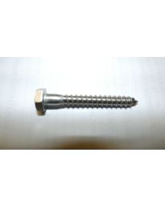SCREW,LAG 1/4X2.00 HEX HD STAINLESS