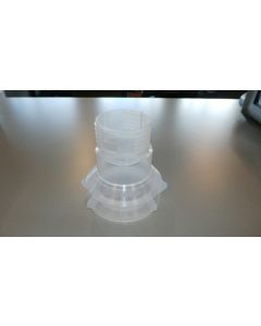 Cylinder outer transparent clear w/short fins f/FXB/FLUXX360