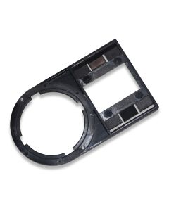 Legend plate M22 wo/label mount 27x18 single M22S-ST-X
