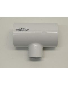 TEE,REDUCING,PVC,1-1/2 X 3/4,SXSXS