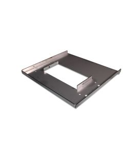 Base plate large flat slide valve DR1500 f/60mm pipe