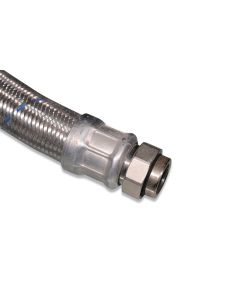 Reinforced hose 1 1/2"m/fm SST 1000 f/ribbed tubes only