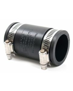Rubber sleeve with 2 hose clamps 35-38mm