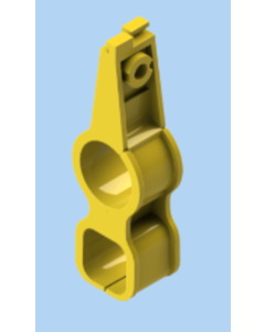 CONDUIT HANGER 0750 1.05"DIA TOP HOLE,22X22MM BOTTOM HOLE