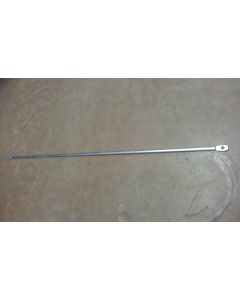 Regulator stiff rod for finish hdg