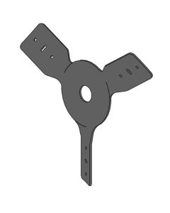 Exaust hub three arms domestic production