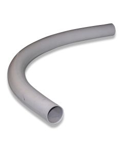 Bend 90deg PVC 50x2.4mm R=500mm wo/sleeve